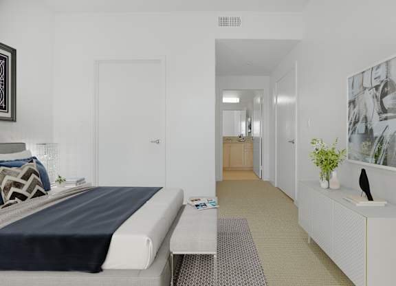 Large Bedroom at Grand View Towers, California  