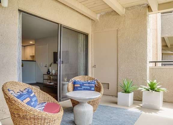 Balcony And Patio at Solterra At Civic Center, California  