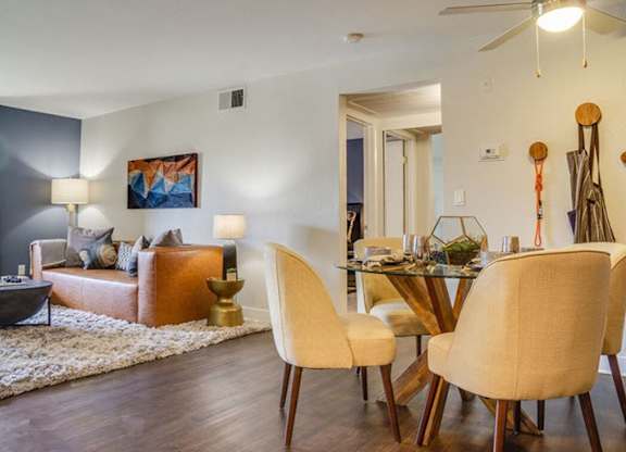 Elegant Dining Space at Solterra At Civic Center, Norwalk California  