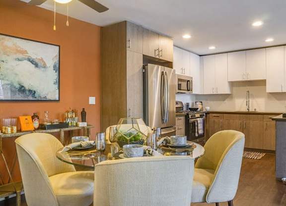 Dining Room at Solterra At Civic Center, Norwalk, CA 90650-8308  