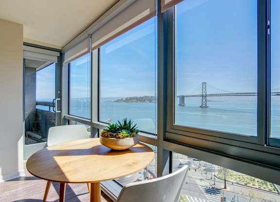 Courtyard With Ample Sitting at Towers at Rincon, San Francisco, CA, California , 94105