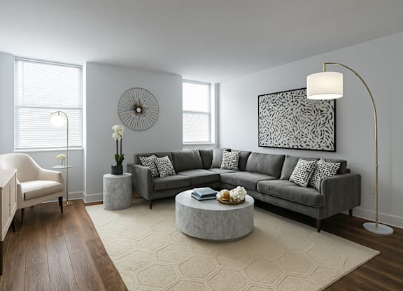 Premium Apartment - Living Room