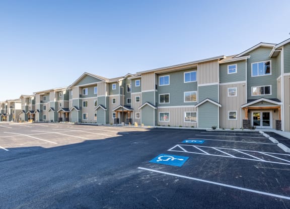 exterior at Sagecrest Apartments, Wenatchee, WA