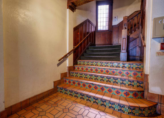 Richelieu Suites Building Staircase