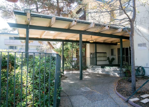 Gated Entrance to the property at Marine View Apartments, Alameda, CA, 94501