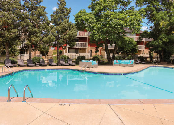 Clubhouse Pool at The Bridges at Foxridge, Kansas
