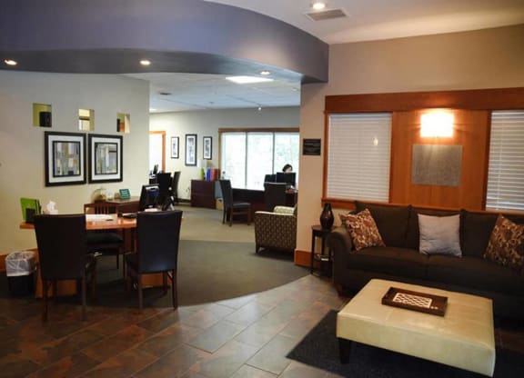 Clubhouse Entrance at The Bridges at Foxridge, Kansas, 66202