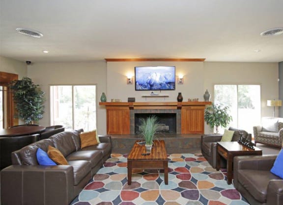 Clubhouse Lounge at The Bridges at Foxridge, Mission, KS