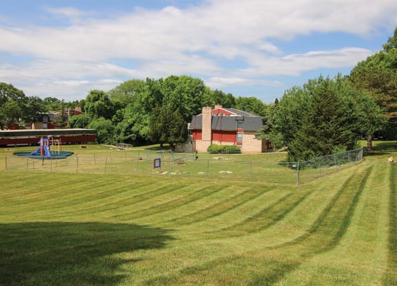 Dog Park and Playground at The Bridges at Foxridge, Mission, KS, Kansas