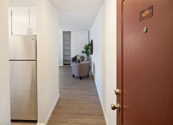 Apartment Entryway at Three Crown Apartments, Alameda, CA, California