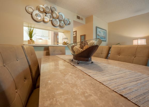 Furnished Monarch Dining Table