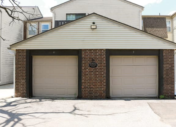 Garages for Townhome and Duplex  at Canyon Creek Apartments, Kansas City