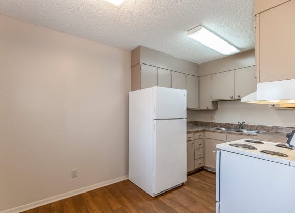 2x1 East Kitchen at Raintree Apartments, Topeka, KS, 66614