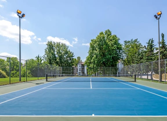 Tennis Court at Coach House Apartments, Kansas City, Missouri