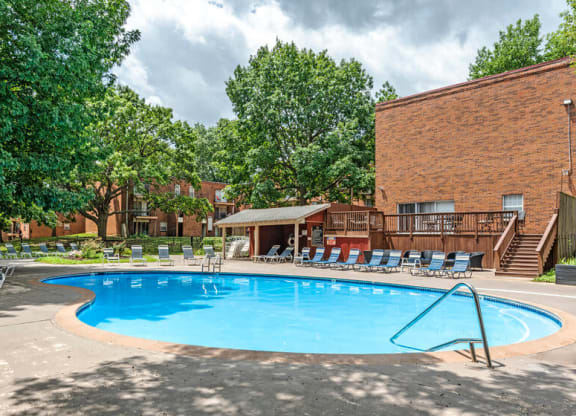 Northside Pool at Coach House Apartments, Kansas City, MO, 64131