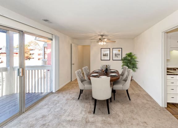 Elegant Dining Room at The Bridges at Foxridge, Mission, 66202