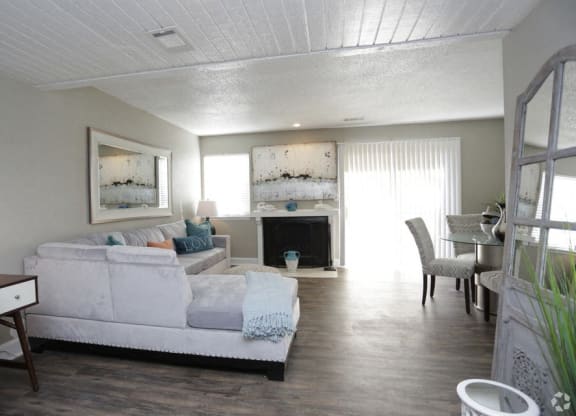 Furnished Living Room  at The Township, Kansas City, 64155