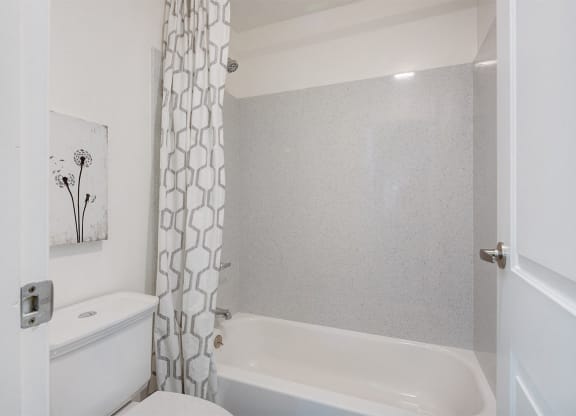 Bathroom With Bathtub at Marine View Apartments, Alameda, 94501