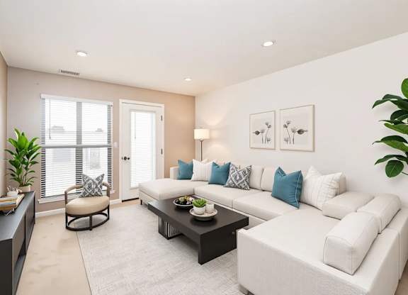 Living Room at Willow Creek, Kansas City, MO, 64114