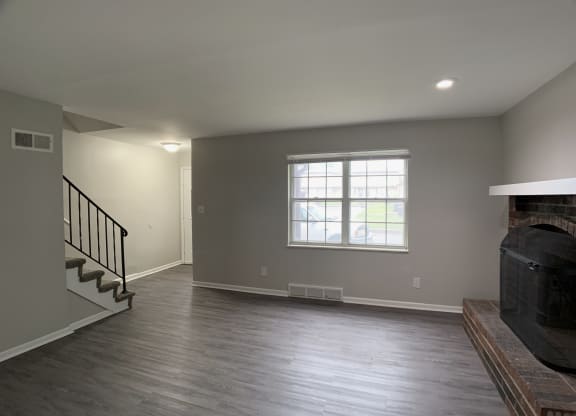 Open area with large windows at Roosevelt in Independence, MO