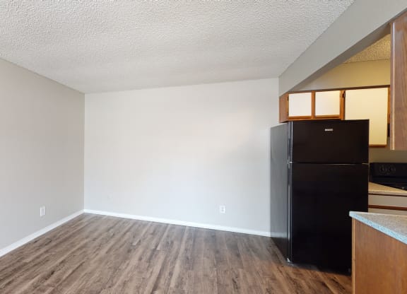 Hard floored dining area