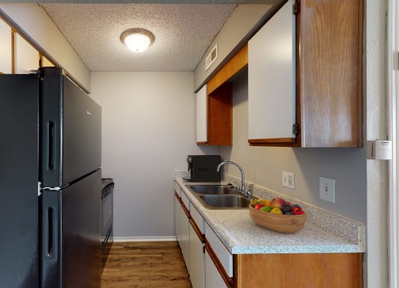 Kitchen with spacious cabinetry