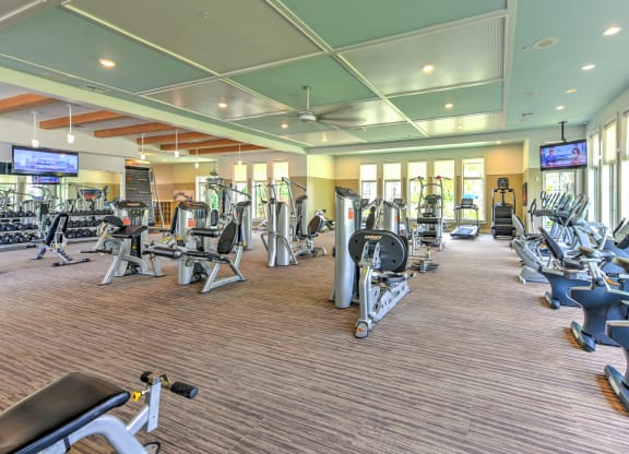 our state of the art gym is open for residents to useat Palm Bay Club, Jacksonville, Florida