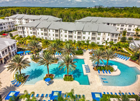 an aerial view of the resortat Palm Bay Club, Florida, 32258