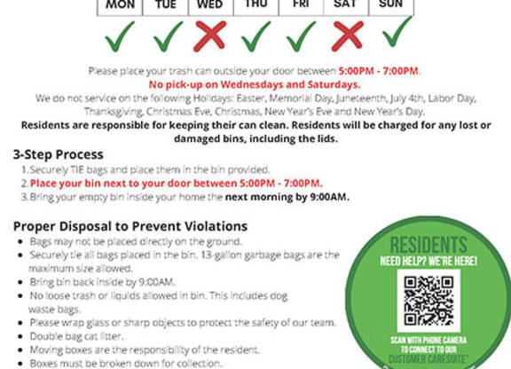 a flyer with a green circle on top of a white background  at Fountainhead, Jacksonville, 32258