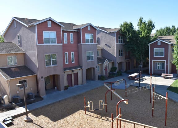 Playground at Lemon Hill Mutual Housing