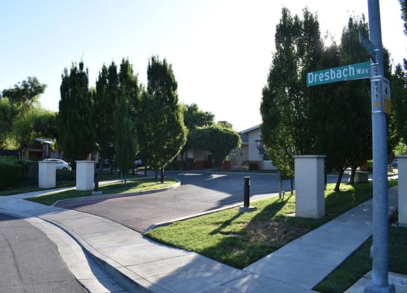 Tremont Green Mutual Housing Community driveway