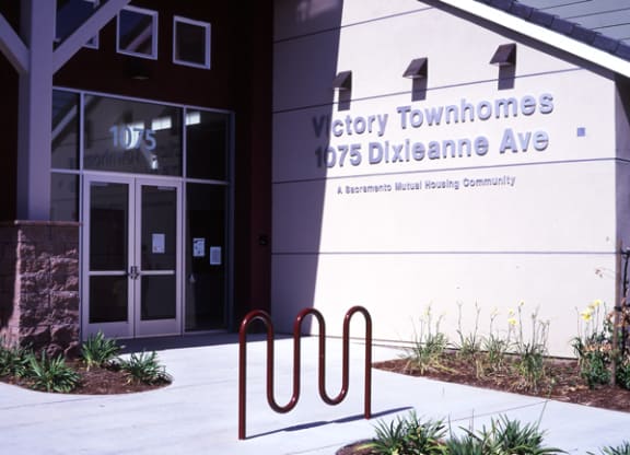 Victory Townhomes Mutual Housing Front