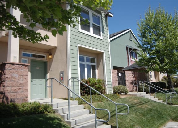 Victory Townhomes Mutual Housing Steps