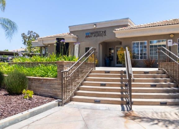 the front entrance of our office building