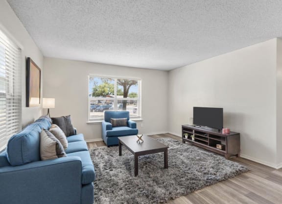 The Hangar Model Living Room
