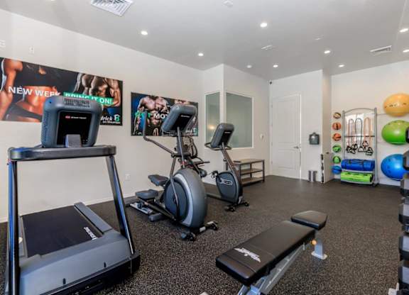 The Hedrick on Mountain Townhome-Style Apartments in Tucson, Arizona Fitness Center