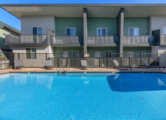 The Hedrick on Mountain Townhome-Style Apartments in Tucson, Arizona Pool