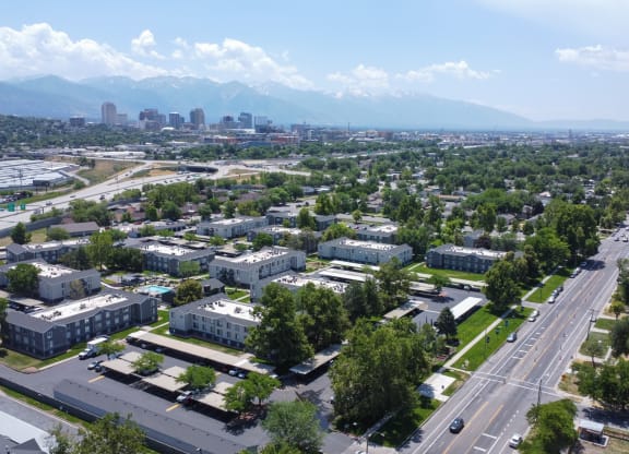 Proximity Apartment Homes Exterior Property aerial Shot