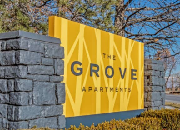 The Grove Monument Sign
