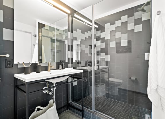 Reverb Bathroom Shower