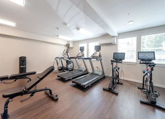 192nd West Lofts Fitness Center with Cardio Machines