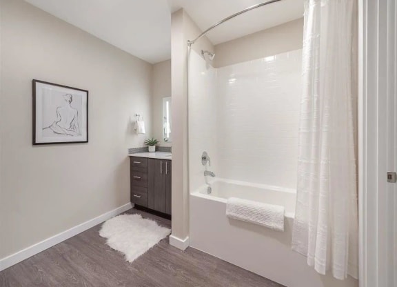 192nd West Lofts Bathroom with Bathtub