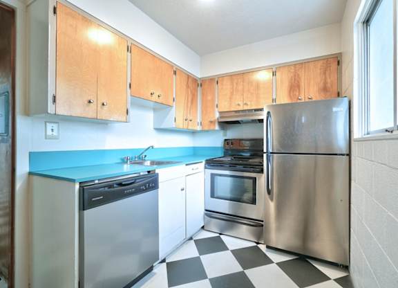 The Hudson Apartment Kitchen