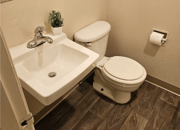 Ventana Apartment bathroom