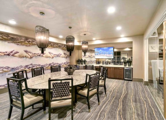 TriVista on Speer Interior Clubhouse
