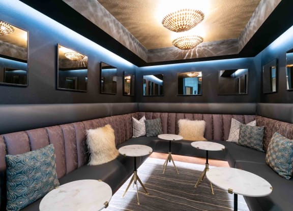 TriVista on Speer Interior Clubhouse