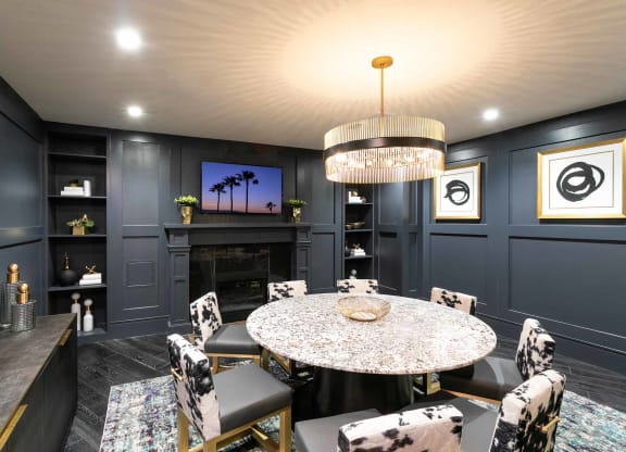 TriVista on Speer Interior Clubhouse