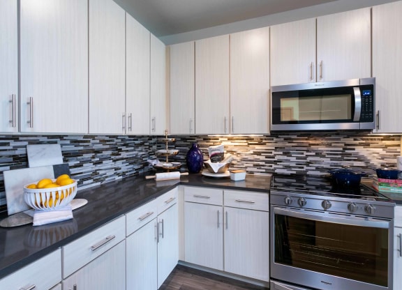 TriVista on Speer Model Kitchen