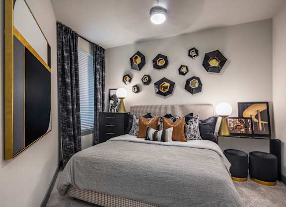 Aura Thirty2 Apartments Model Bedroom