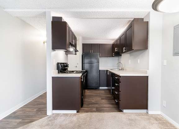Luxe at Meridian Apartments Kitchen